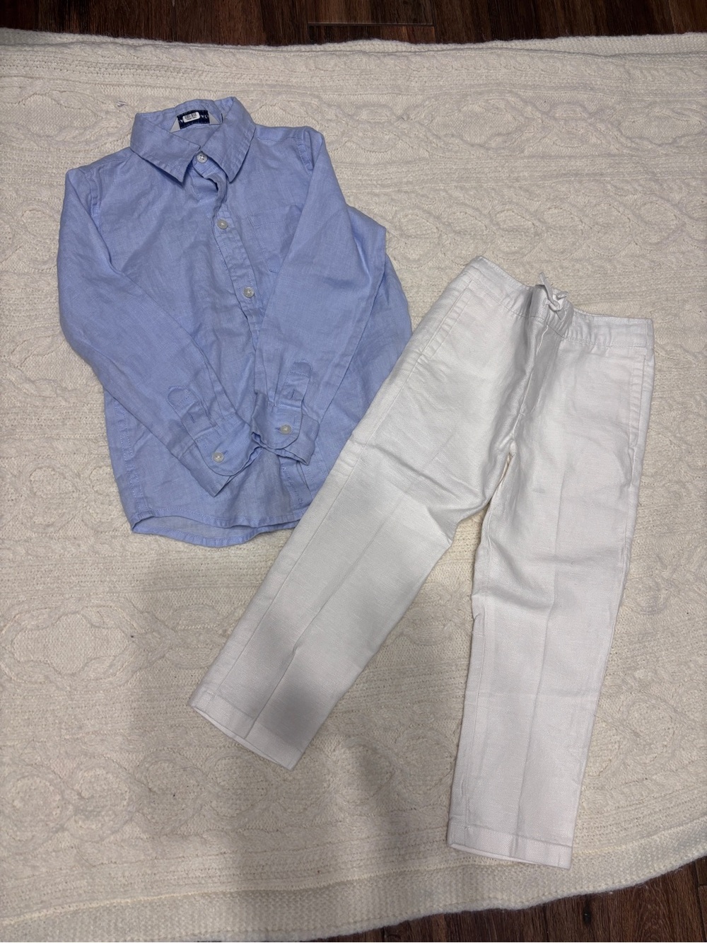 Janie & Jack Linen Outfit